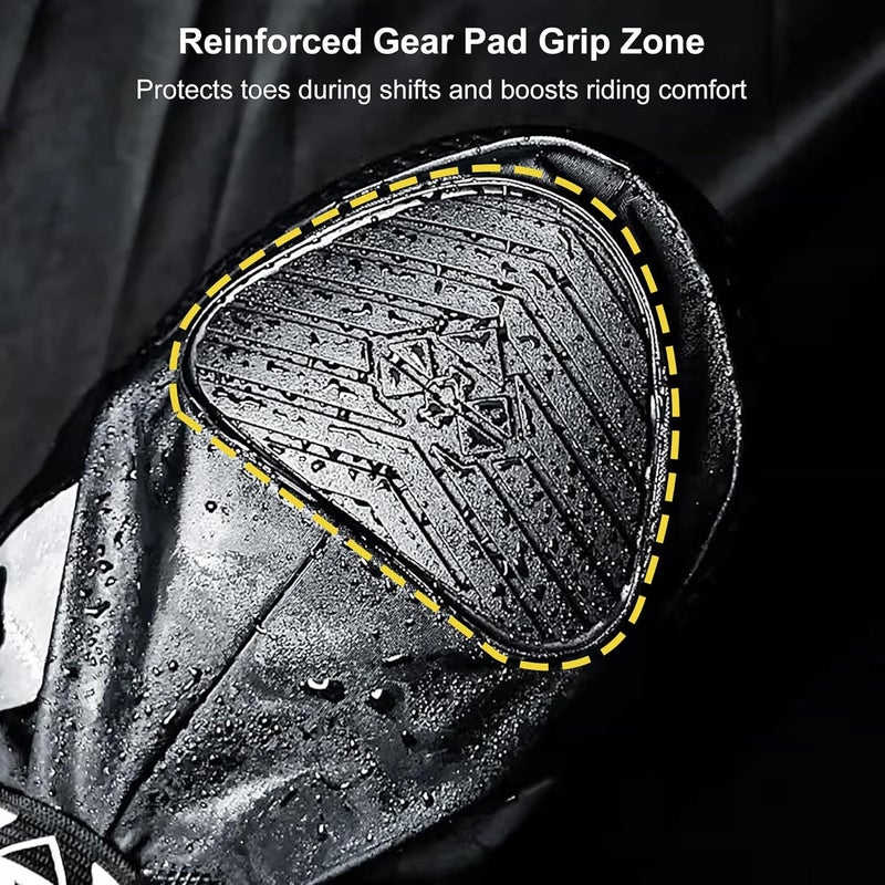 CEMILA Waterproof Shoe Covers Rain Shoe Cover with Reflector for Men and Women - Image 3